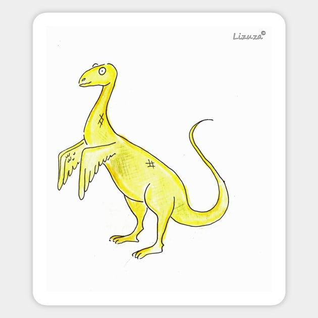Dinosaurus Sticker by Lizuza
